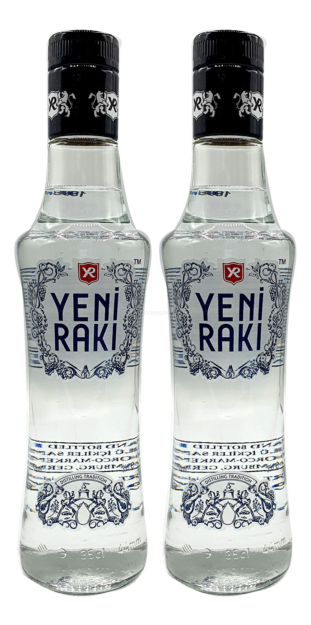 Yeni Raki - 2er Set Türkische Spirituose 0,35L (45% Vol)