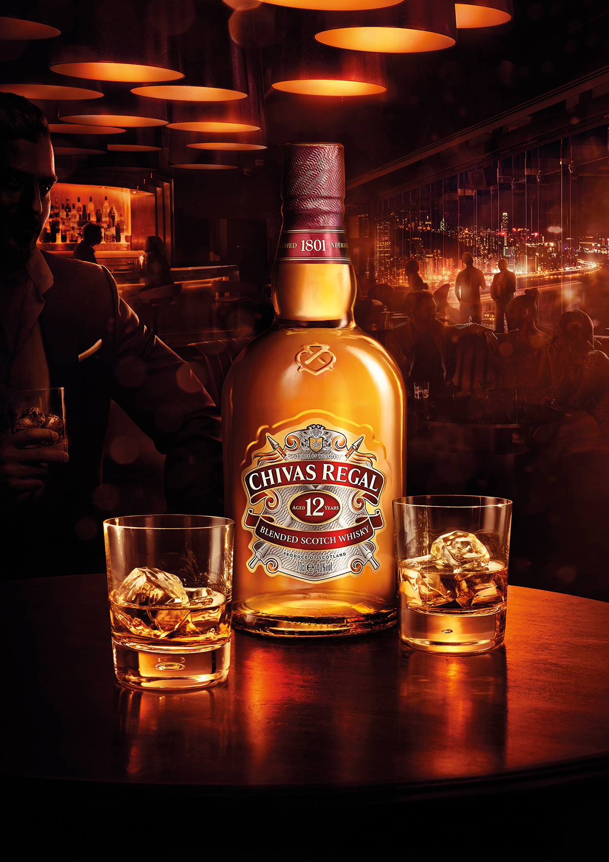 Chivas Regal 12 Jahre (40% [Enthält 11519 Blended Sulfite] Vol)- Whisky 0,7L Scotch | Premium