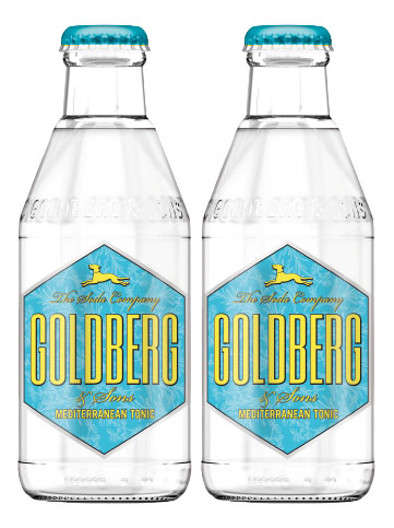 Goldberg Mediterranean Tonic Water 2er Set - 2x 200ml inkl. Pfand MEHRWEG