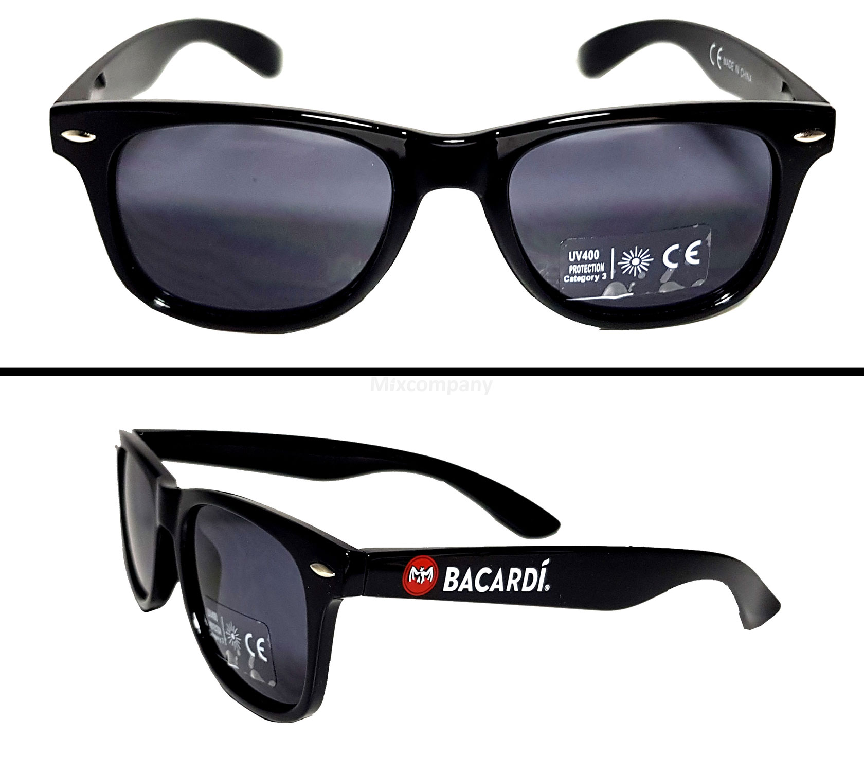 Bacardi Sonnenbrille mit UV 400 Schutz 3er