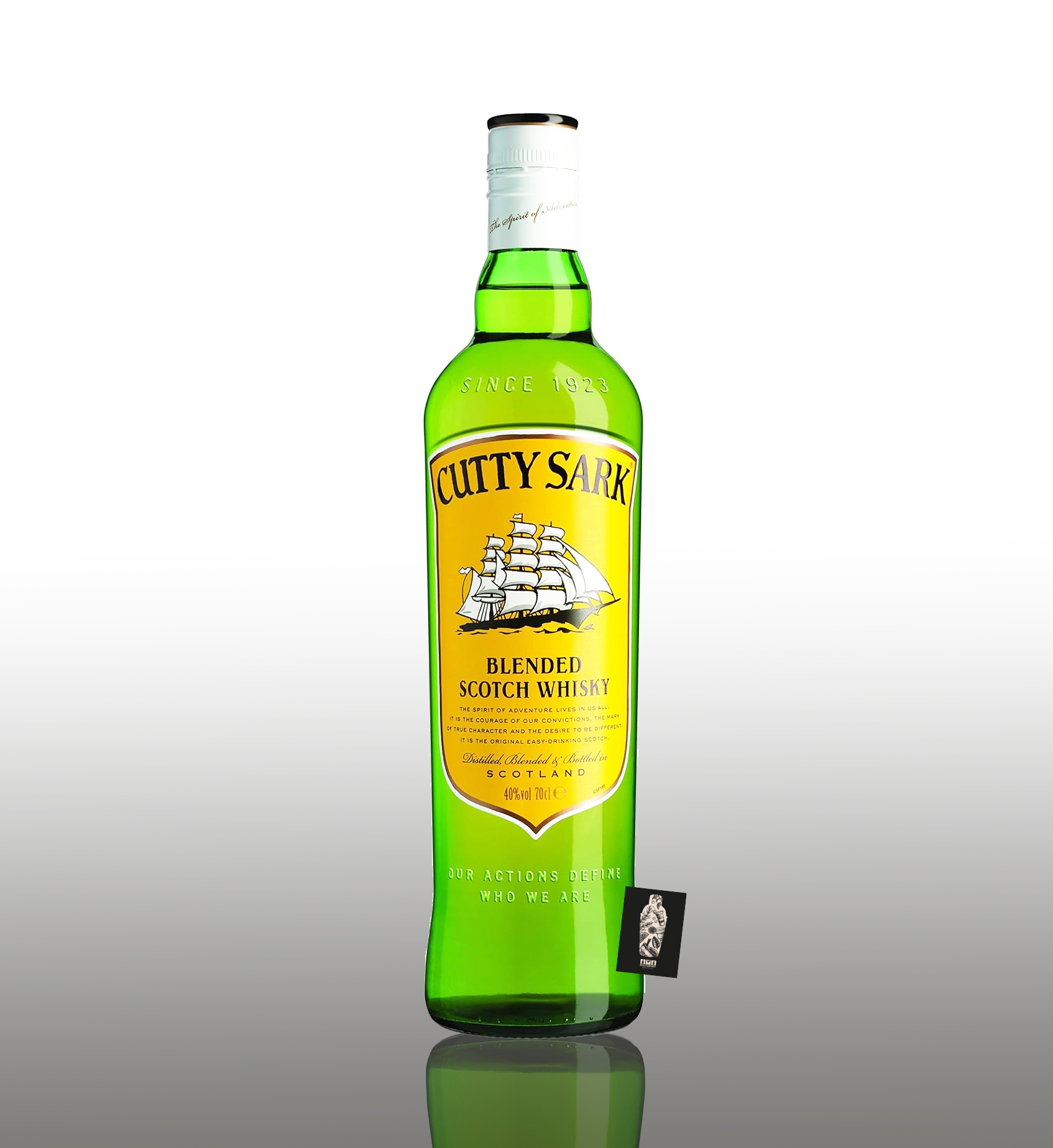 Cutty Sark Blended Whisky distilled, blended & bottled in Scotland 0,7l (40% vol.)- [Enthält Sulfite]