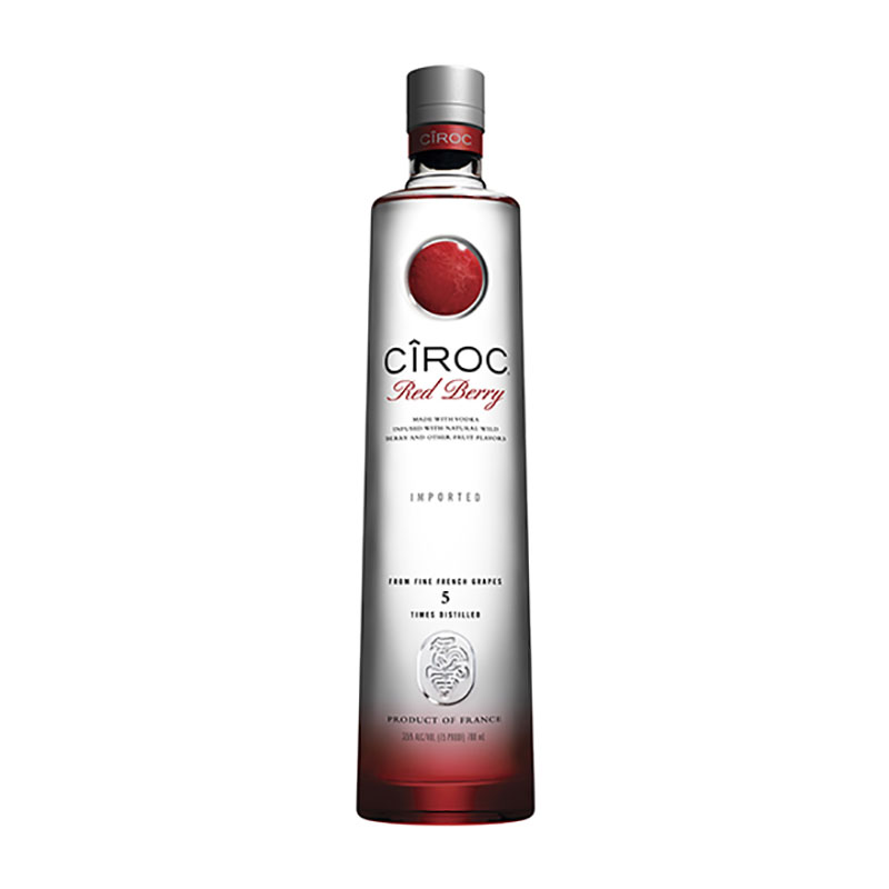 Ciroc Vodka Red Berry 0,7L (37,5% Vol) von P Diddy / Sean Combs Erdbeere Himbeere- [Enthält Sulfite]