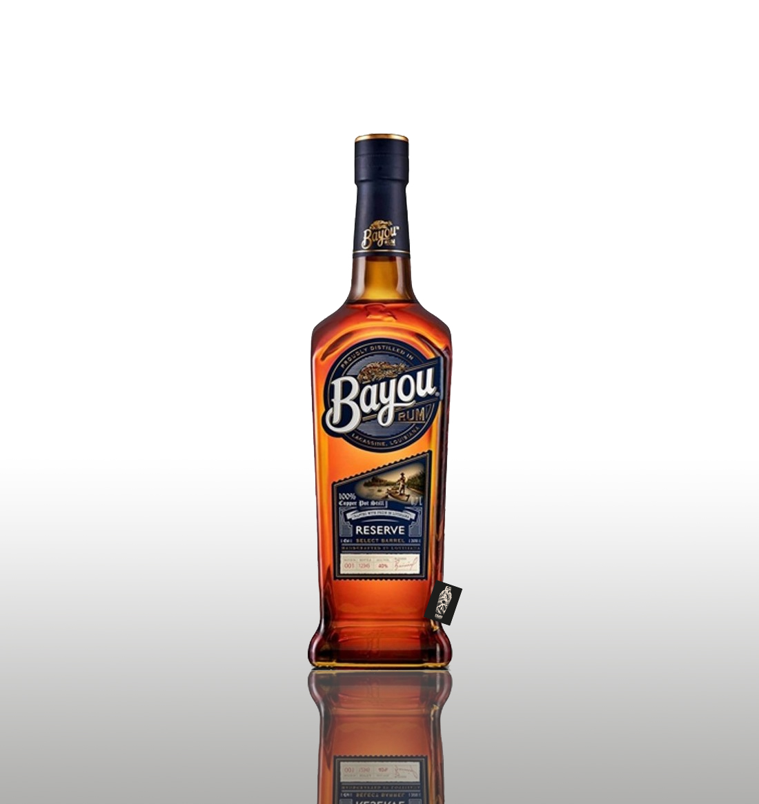 Bayou Rum Reserve 0,7L (40% vol.)inkl. Mixcompany Postkarte- [Enthält Sulfite]