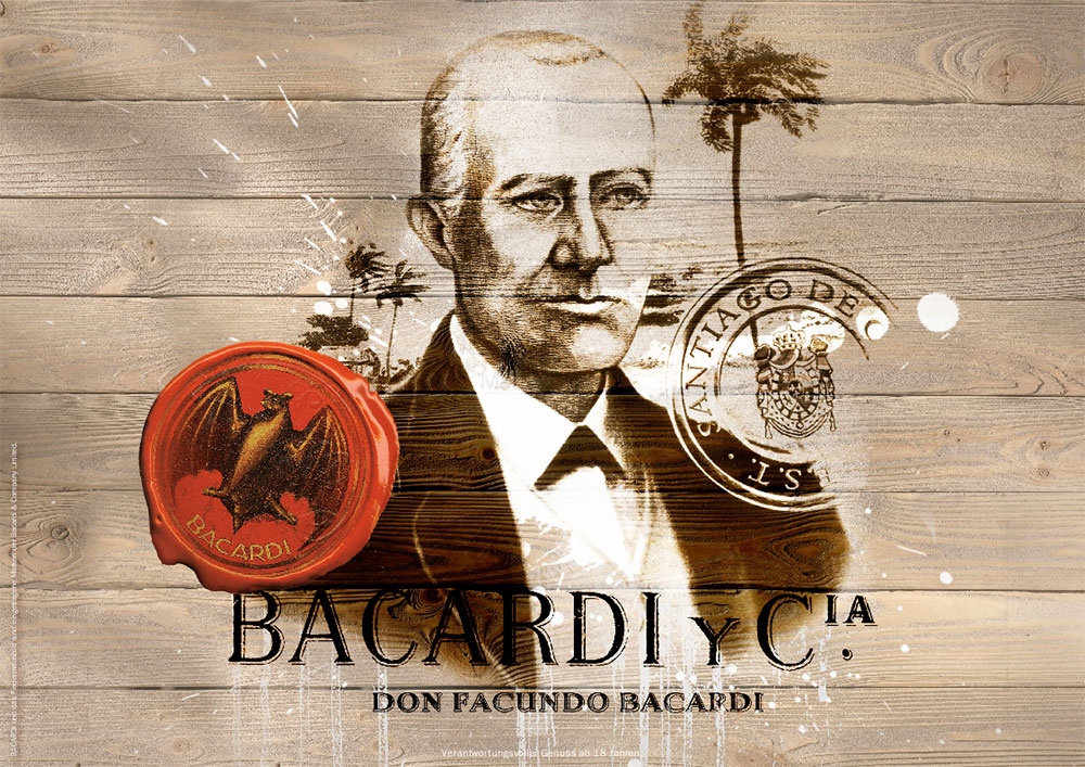 Bacardi Geschenkset - Bacardi Carta Negra Rum 0,7l 700ml (40% Vol) + 2er Set Gläser - Longdrink Glas- [Enthält Sulfite]
