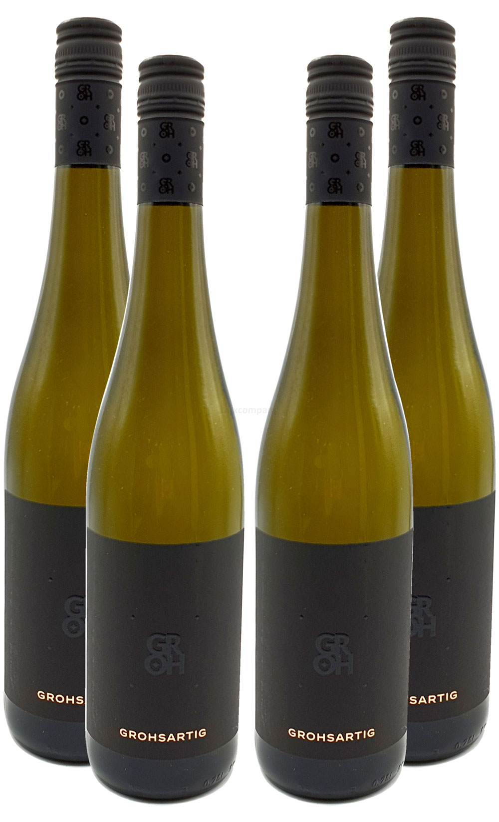 Groh - 4er Set Grohsartig Weissburgunder Chardonnay Trocken - Deutscher Qualitätswein 0,75L (12,5% Vol) -[Enthält Sulfite]